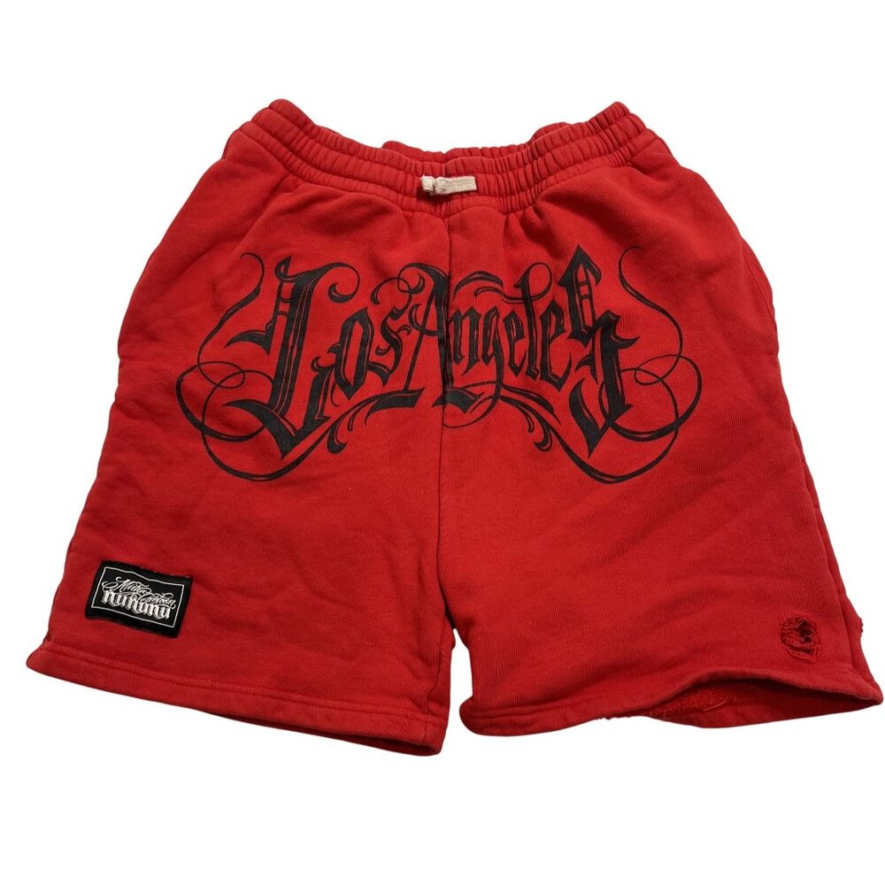 Nununu LA Sweatshorts in Red